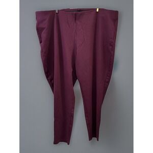 CHICOS DESIGN Womens Pants 4(20) Large Pull On Slim Leg Career Casual